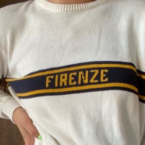 Brandy Melville Firenze Cream Knit Sweater